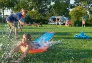 Jeux d'eau Camping de Oase Pays-Bas